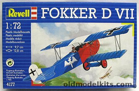 Revell 1/72 Fokker D-VII, 4177 plastic model kit